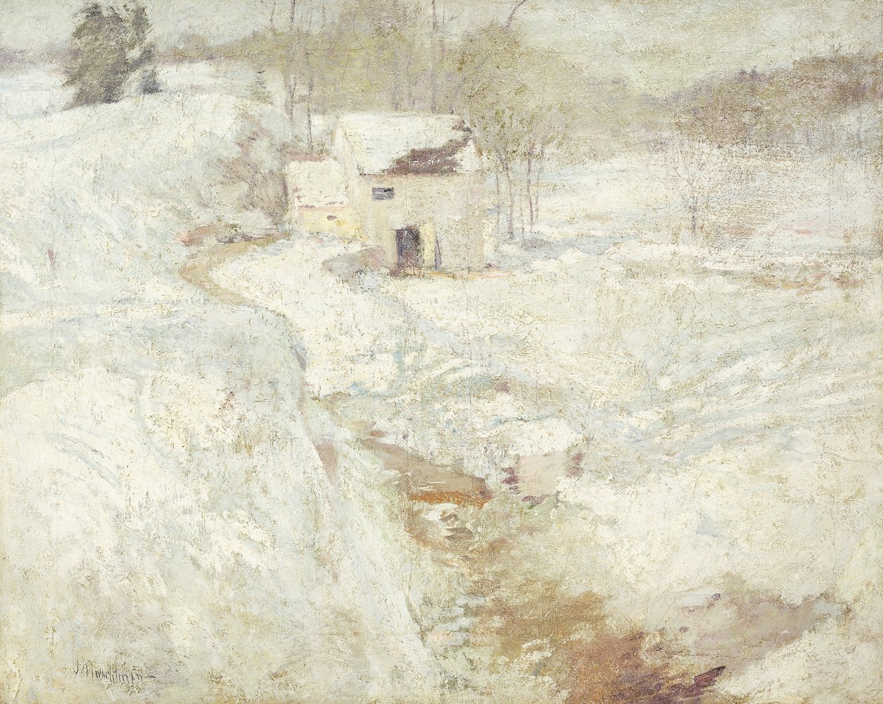 Paesaggio Invernale, 1890 da John Henry Twachtman