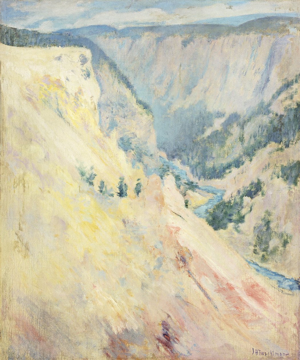 Parco di Yellowstone da John Henry Twachtman