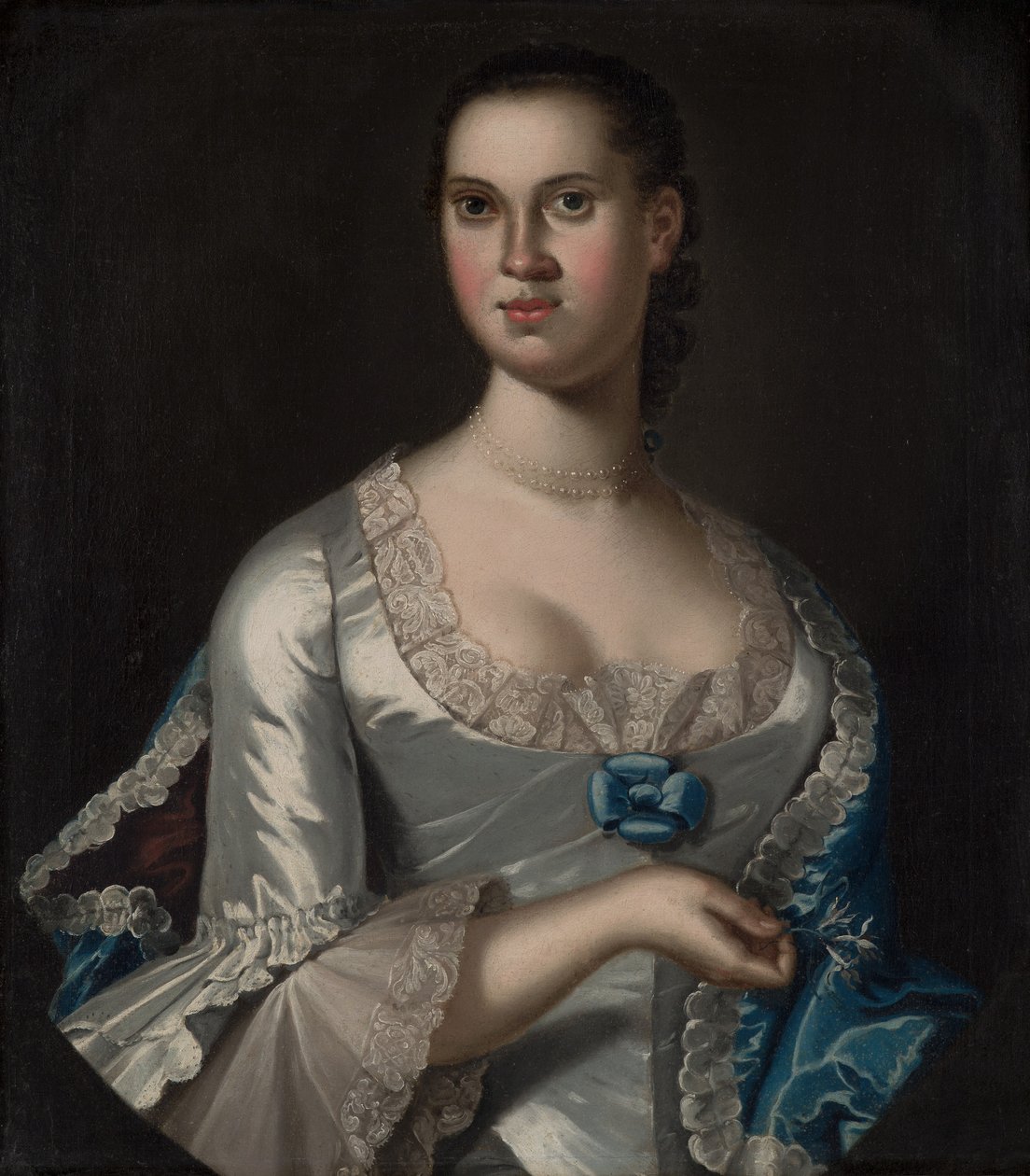 Signora Elizabeth Smith (nata Elizabeth Chew), 1762 da John Hesselius