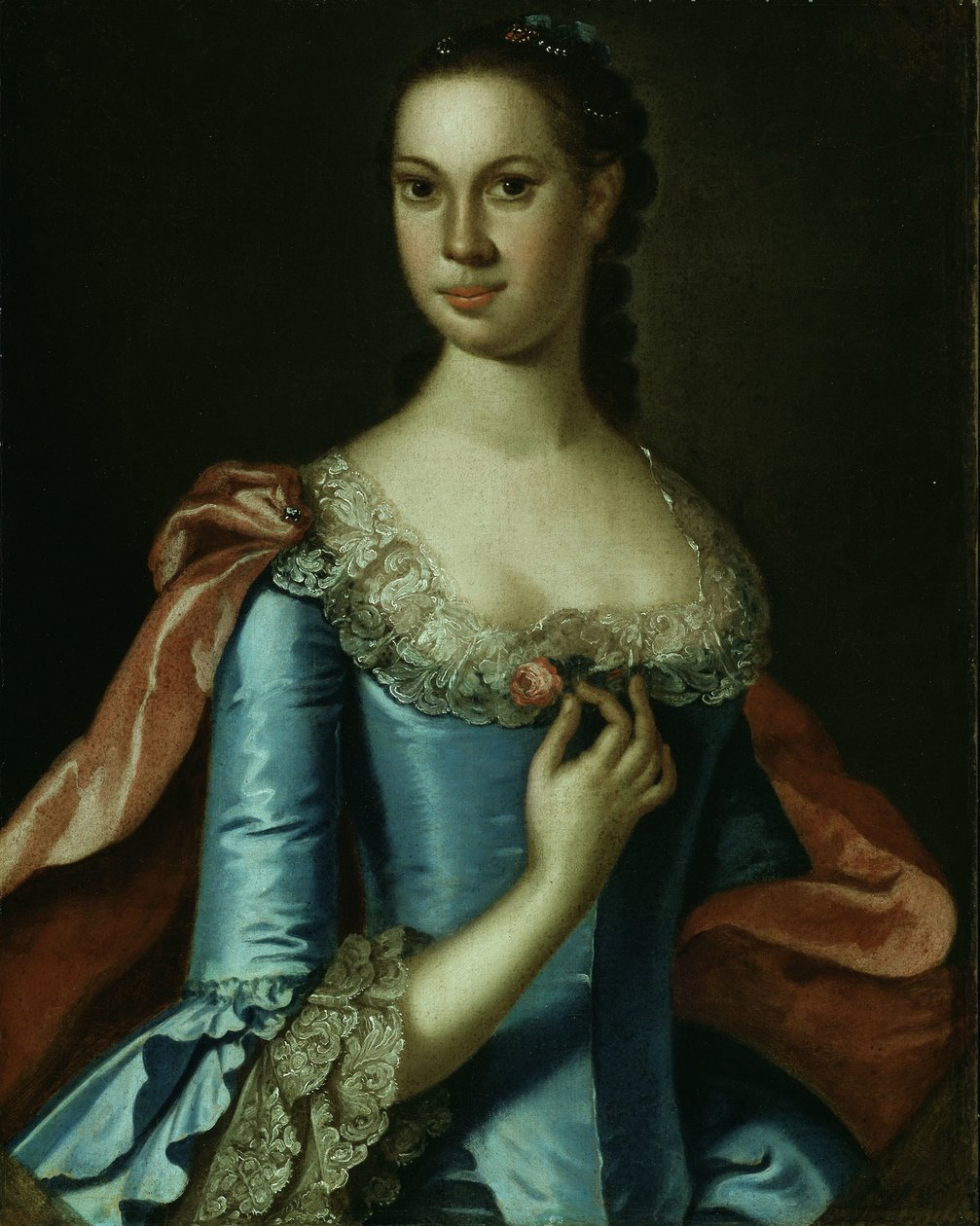Signora William Carmichael da John Hesselius