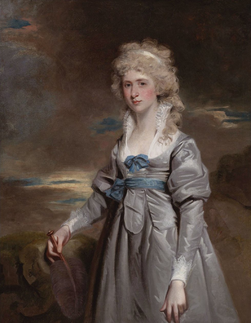 Charlotte Walsingham, Lady Fitzgerald di John Hoppner da John Hoppner