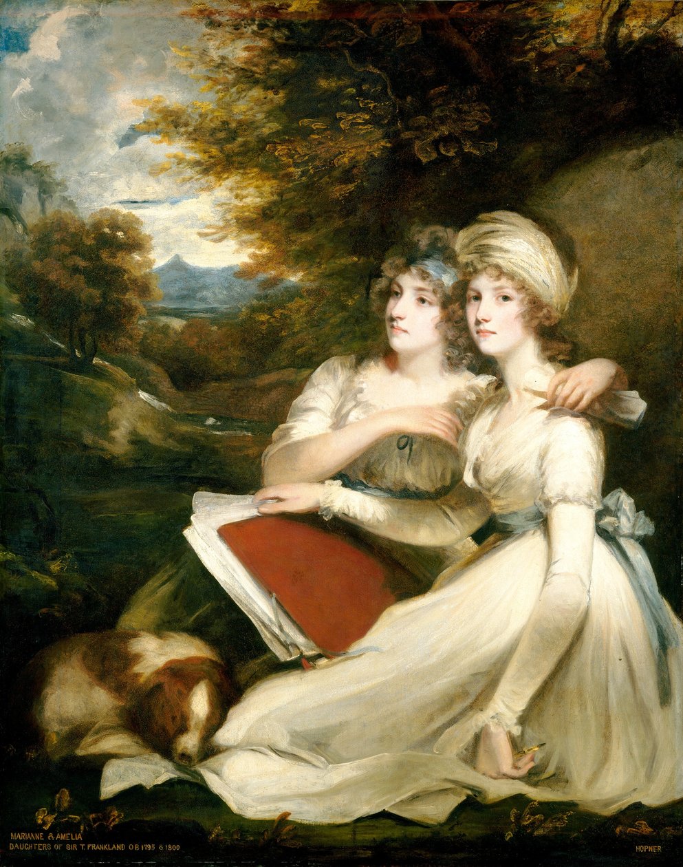 Le sorelle Frankland da John Hoppner