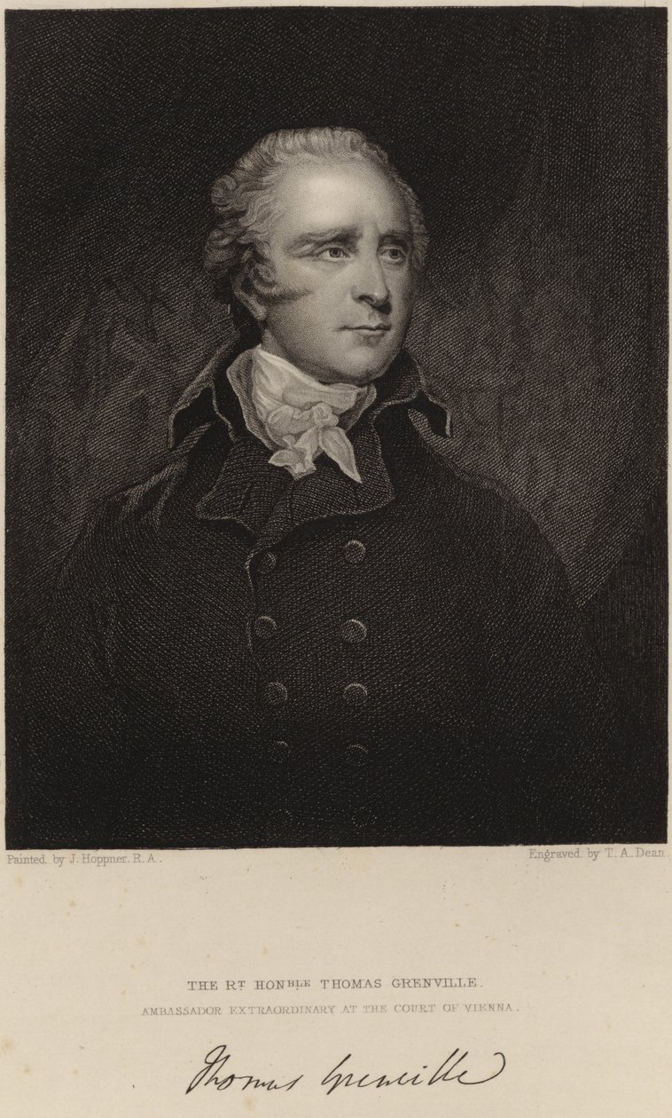 Thomas Grenville da John Hoppner