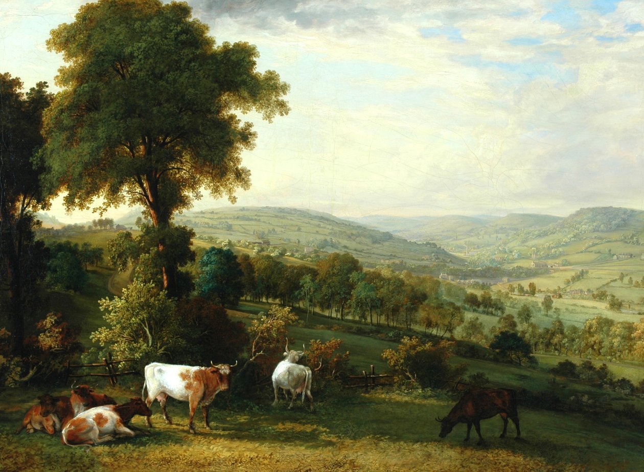 Veduta della Valle di Shibden da John Horner