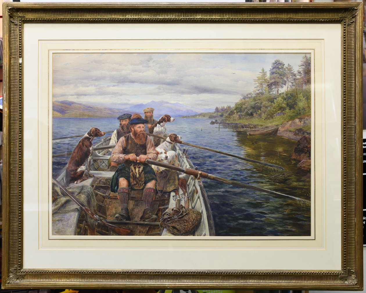Remando verso la brughiera da John Isaac Richardson