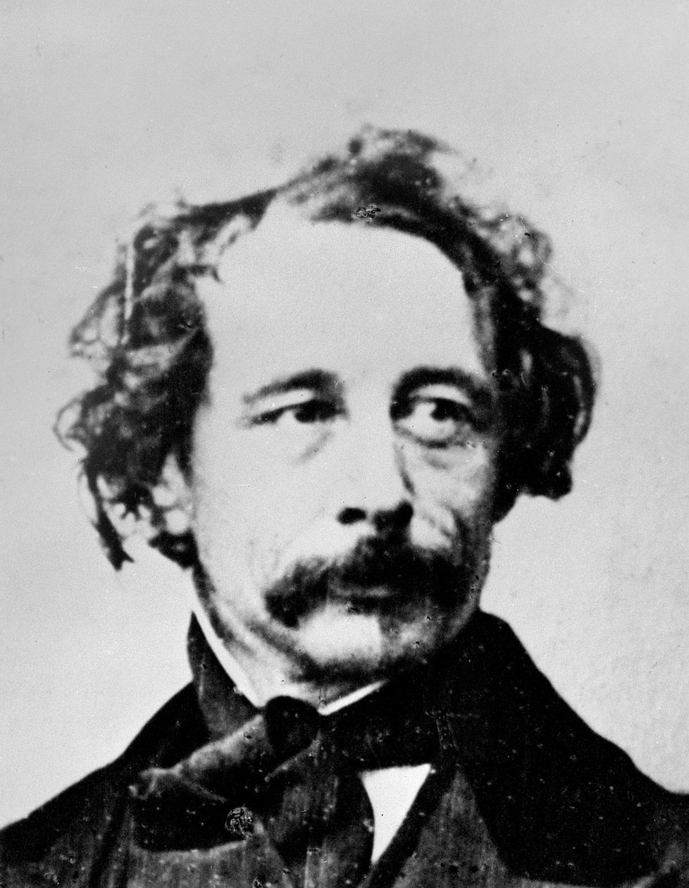 Charles Dickens, c.1853 da John Jabez Edwin Paisley Mayall