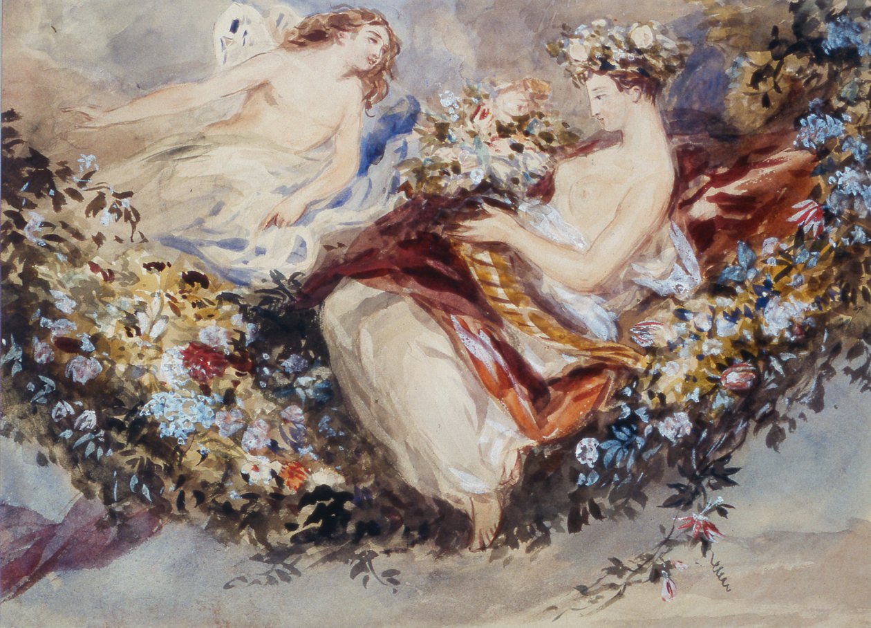 Flora e Zefiro da John James Chalon