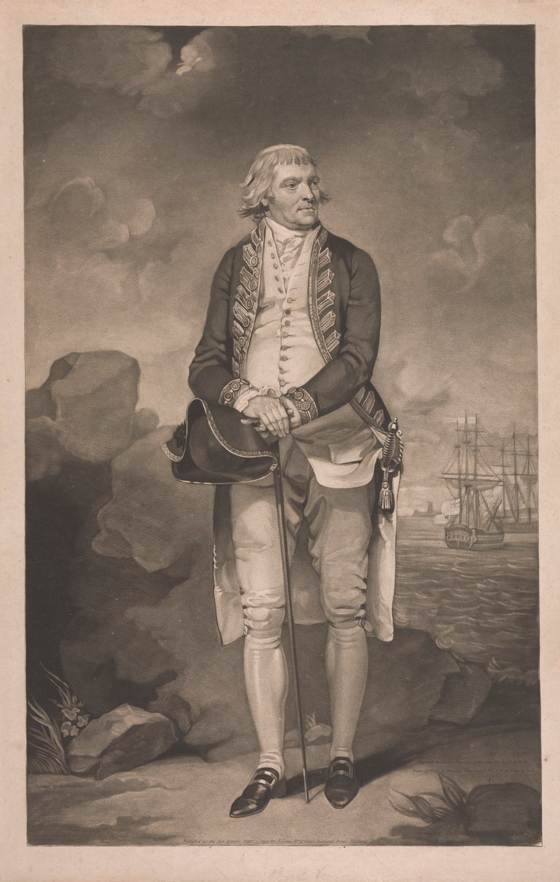 Ammiraglio Edward Vernon da John Jones