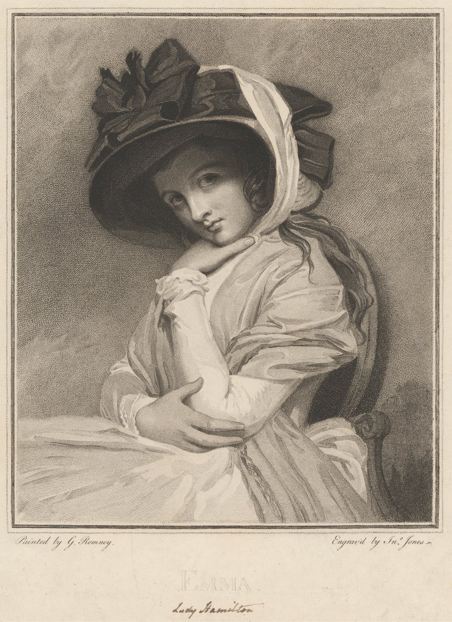 Emma, Lady Hamilton da John Jones