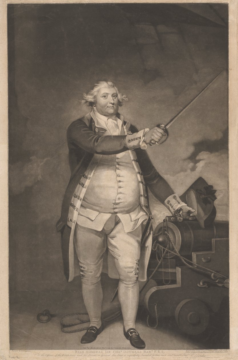 Retroammiraglio Sir Charles Douglas da John Jones