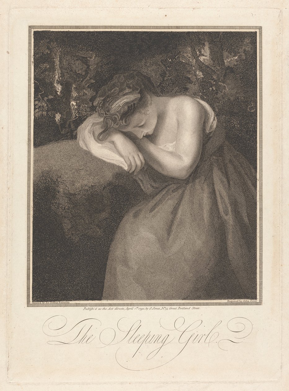 La Ragazza Addormentata da John Jones