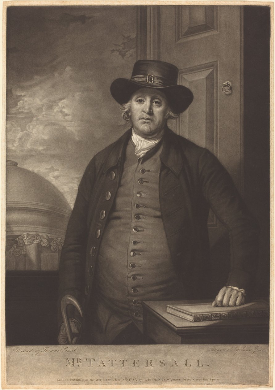 Richard Tattersall da John Jones after Thomas Beach