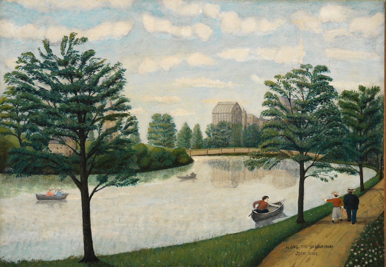Lungo il Susquehanna da John Kane