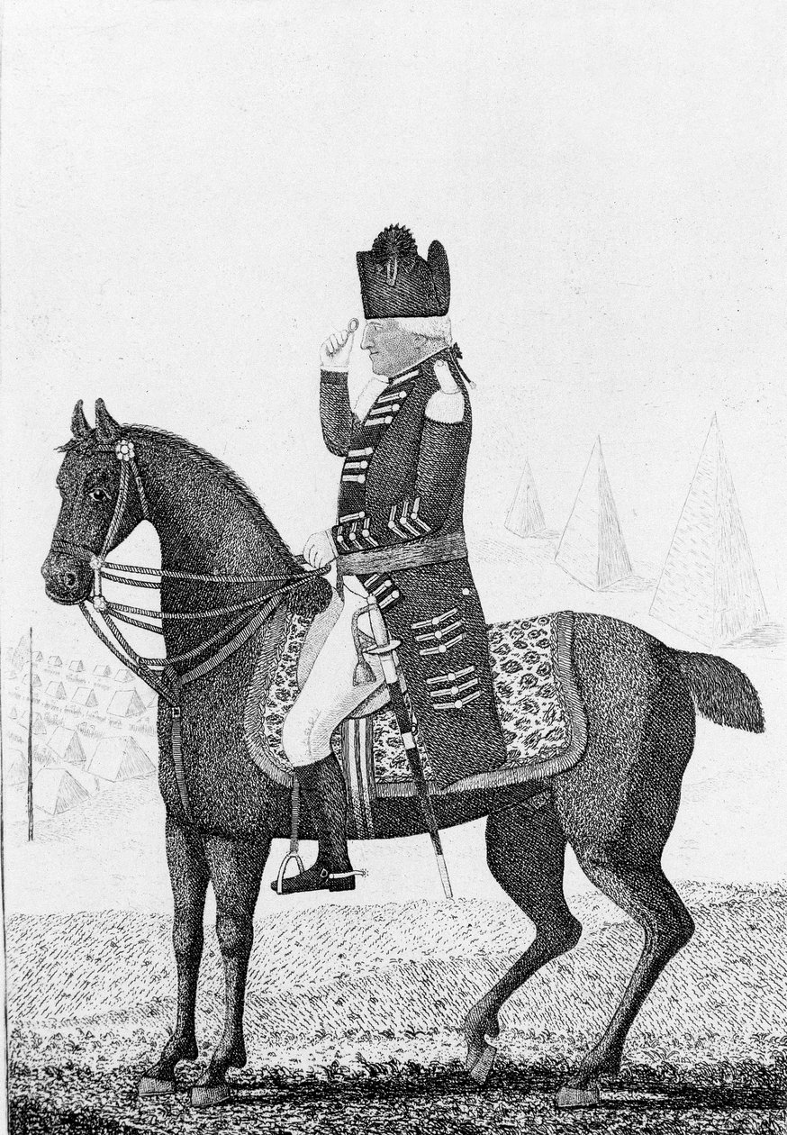 Ralph Abercromby 1734-1801, generale scozzese, 1801 da John Kay