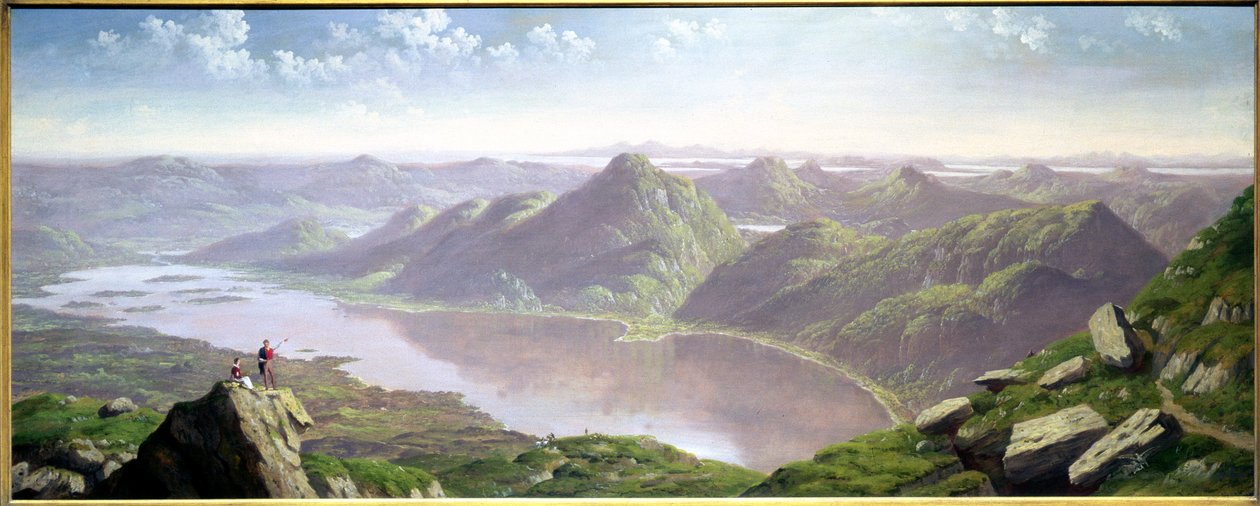 Vista sud-ovest da Ben Lomond da John Knox