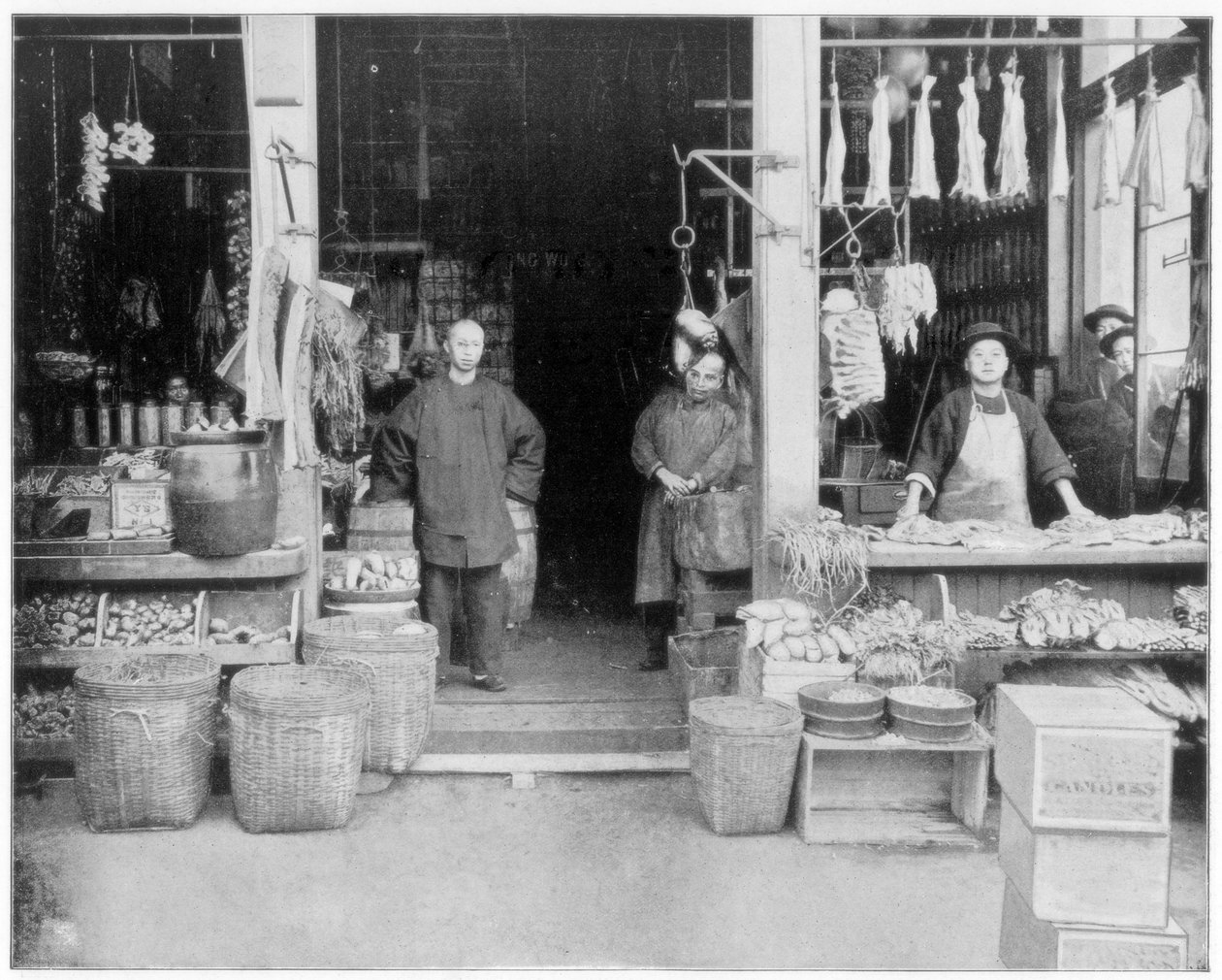 Chinatown, San Francisco, fine XIX secolo da John L. Stoddard