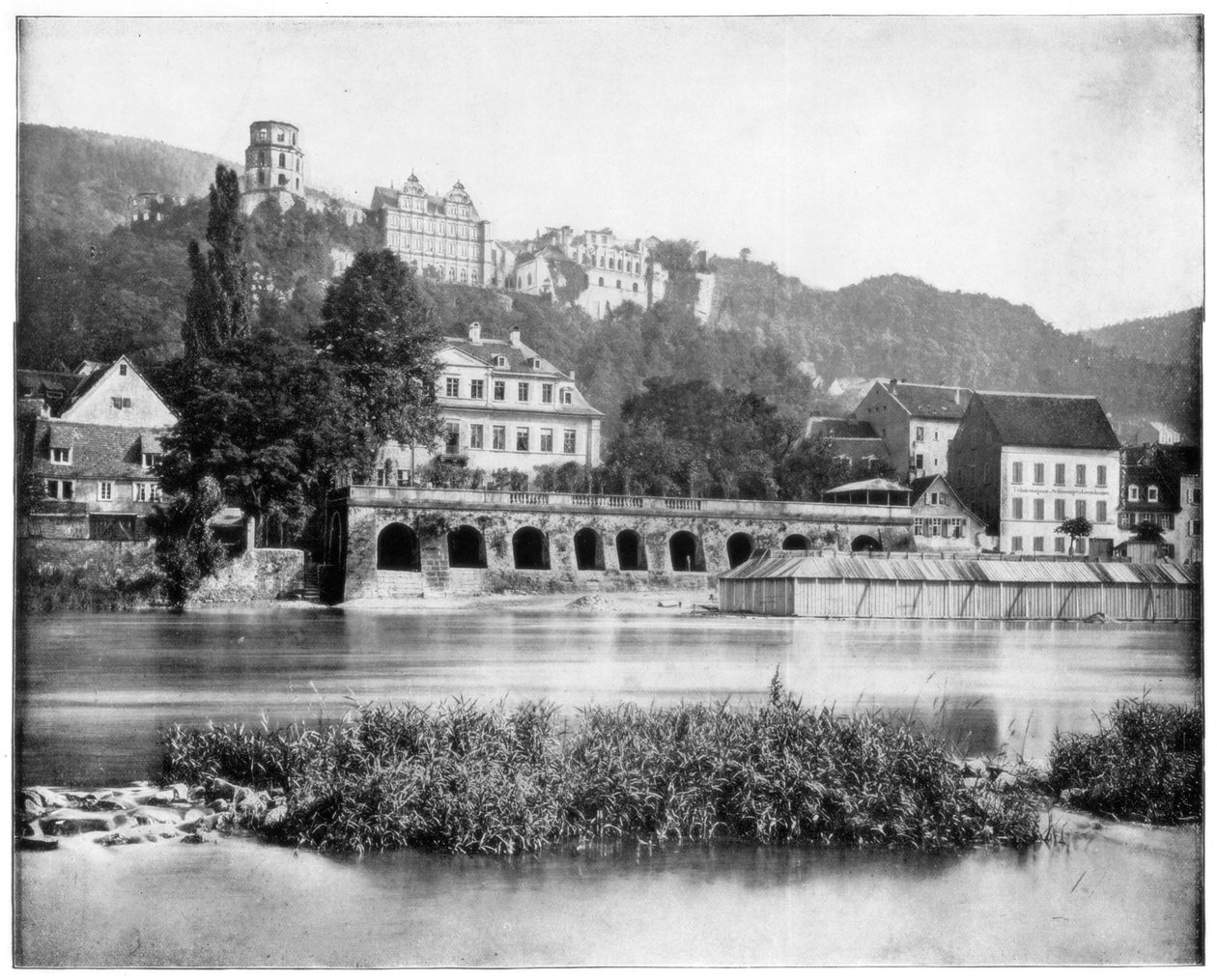Castello di Heidelberg, Germania, fine XIX secolo da John L. Stoddard