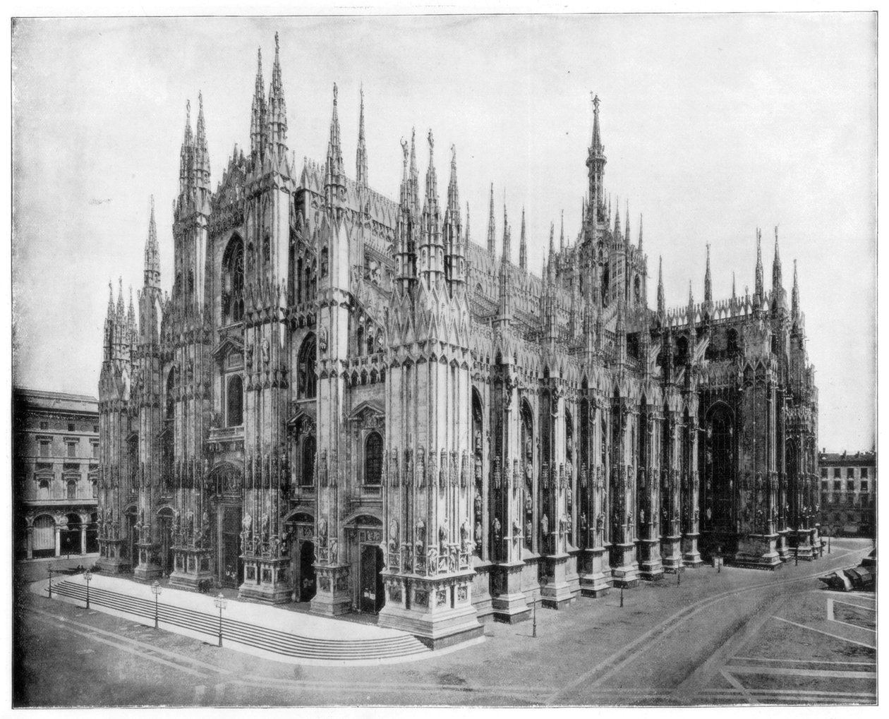 Duomo di Milano, Italia, fine XIX secolo da John L. Stoddard