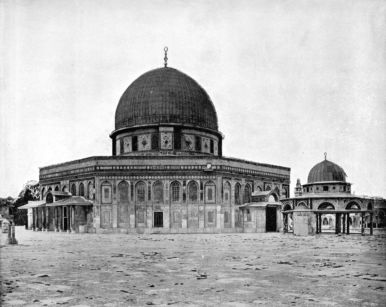 Moschea di Omar, Gerusalemme, 1893 da John L. Stoddard