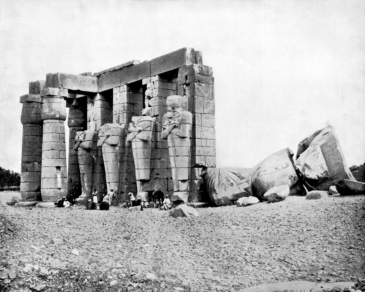 Rovine, Tebe, Egitto, 1893 da John L. Stoddard