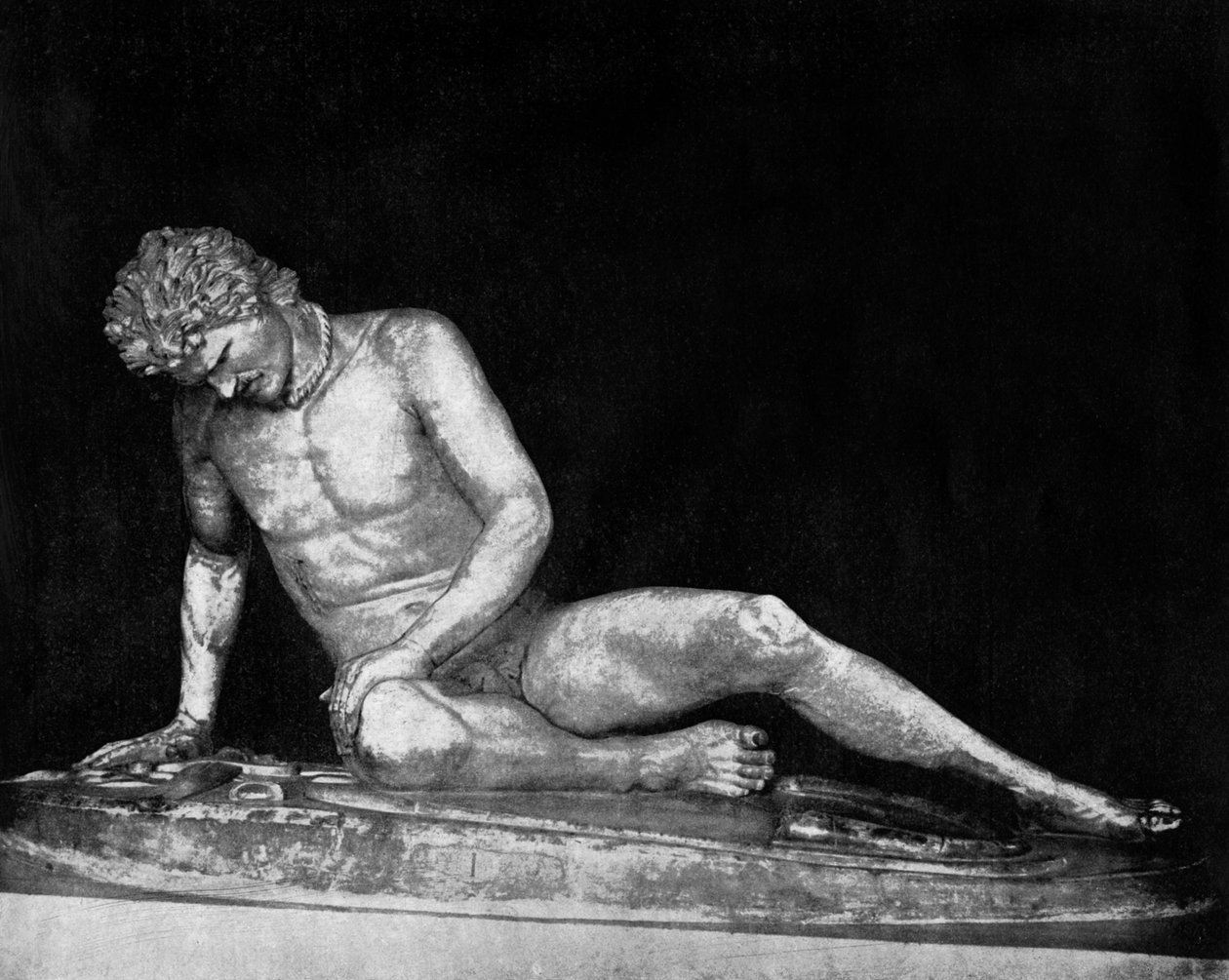 Il Galata Morente, Campidoglio, Roma, 1893 da John L. Stoddard
