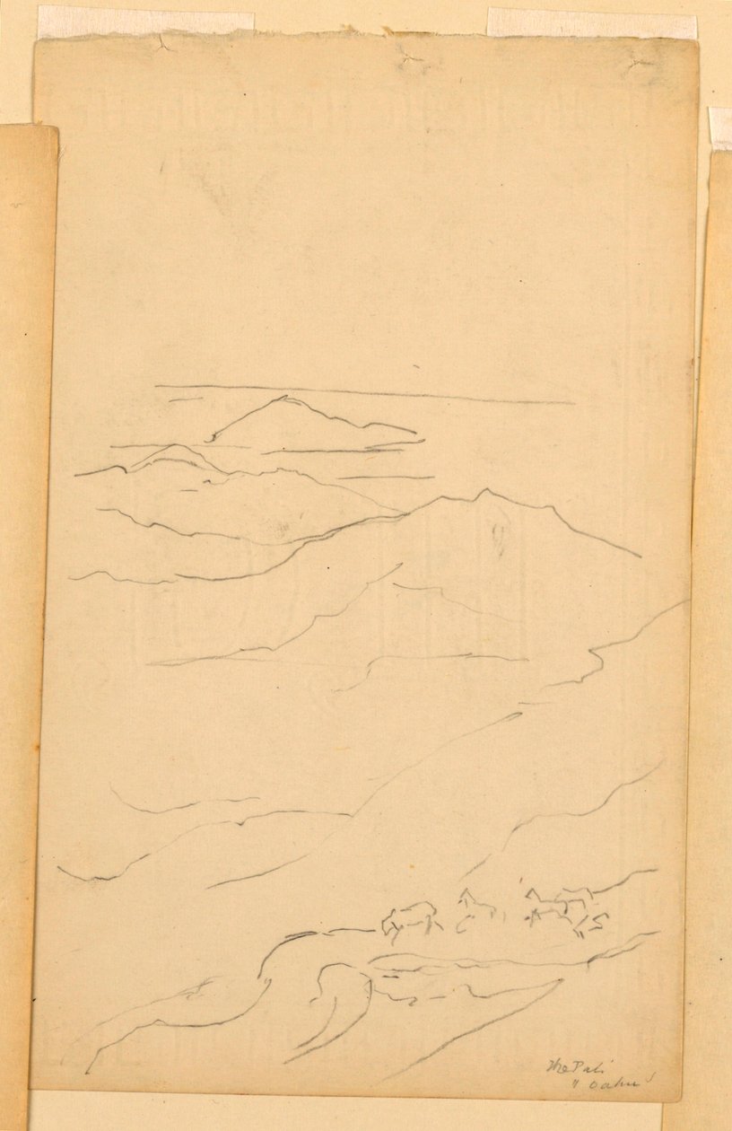 Il Pali, Oahu da John La Farge