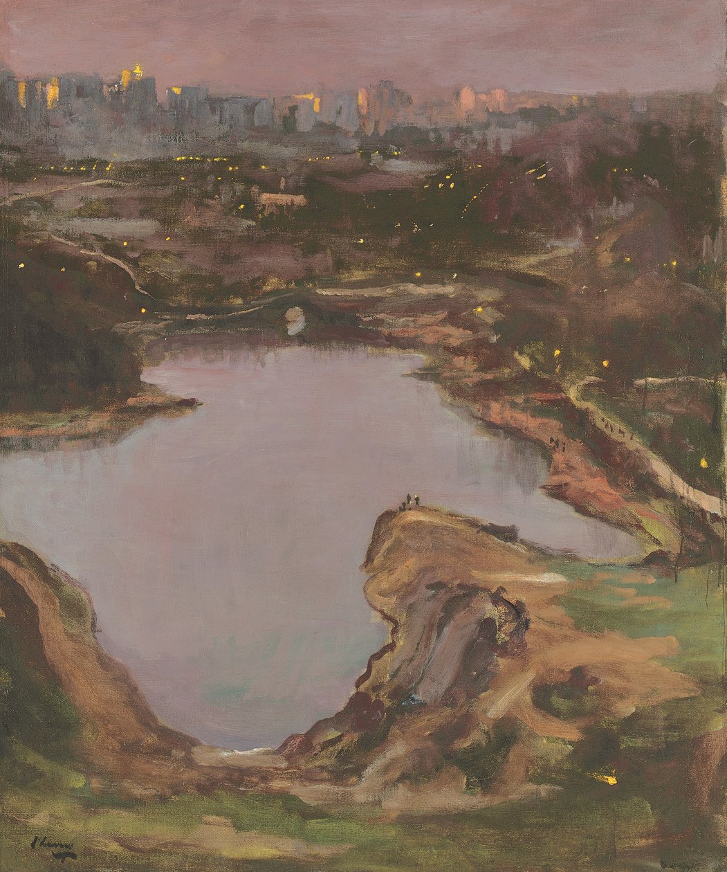 Central Park, sera da John Lavery