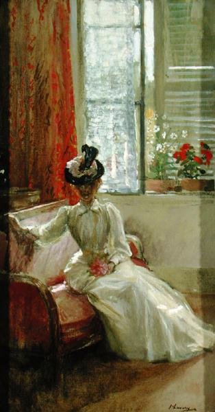 Interno: Una signora da John Lavery