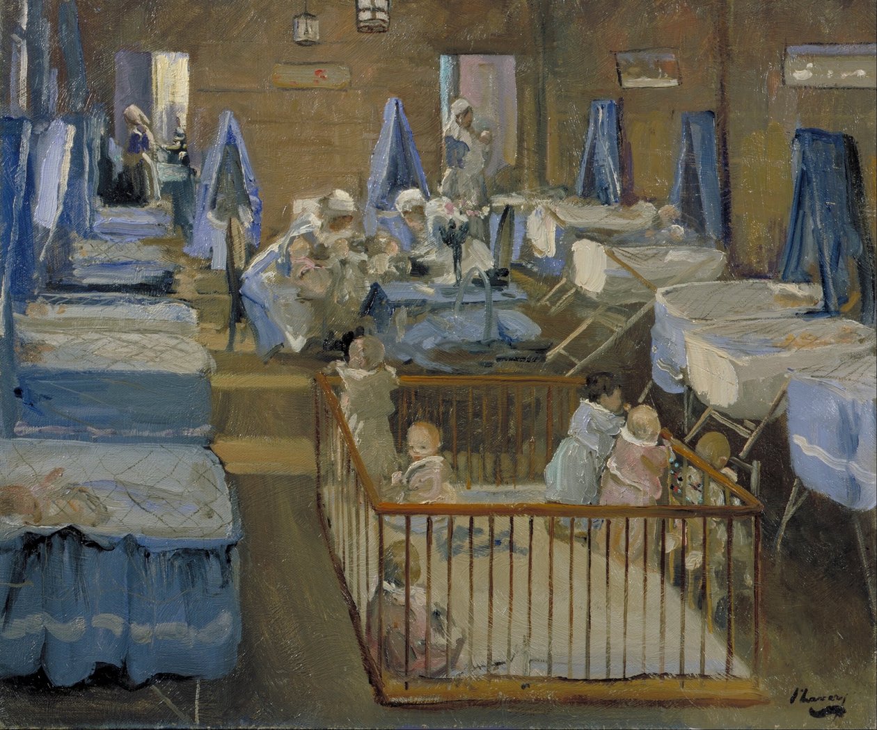Asilo di Lady Henry, Woolwich da John Lavery