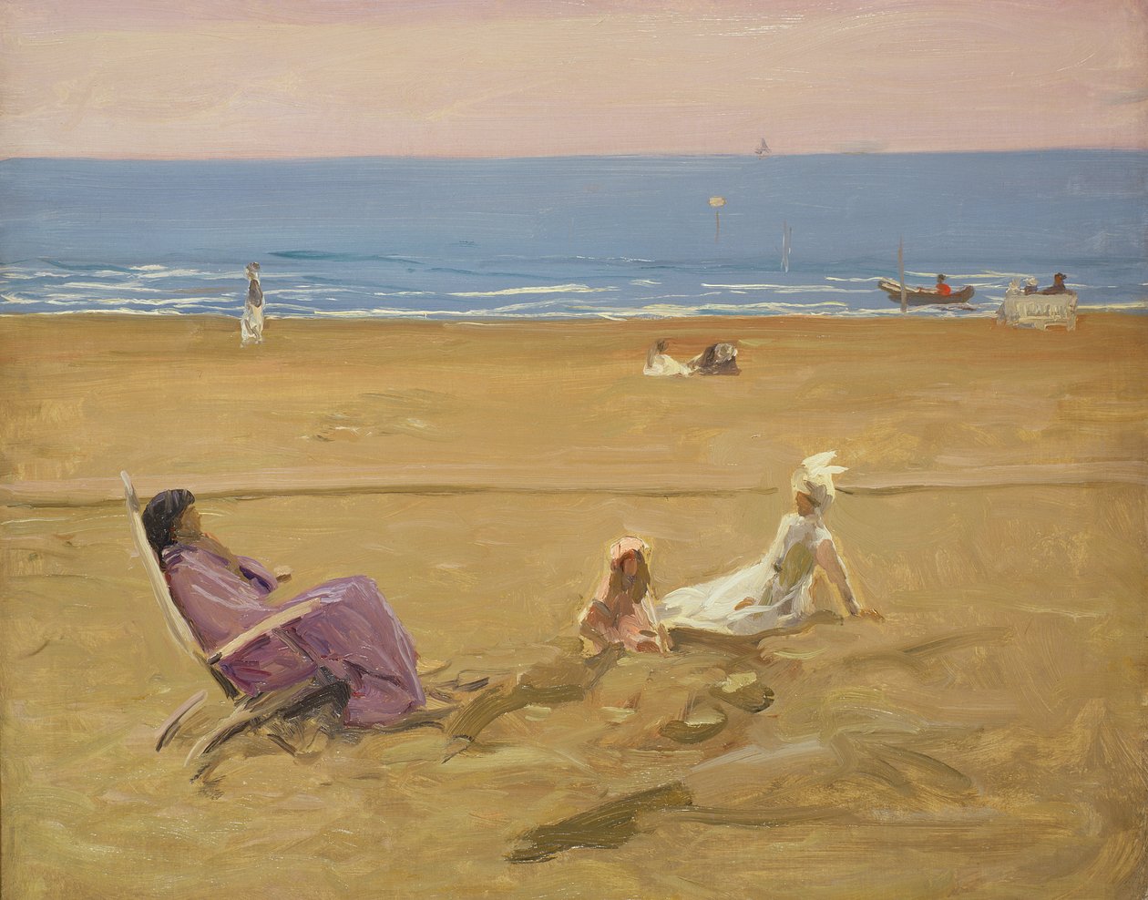 Sulla spiaggia da John Lavery
