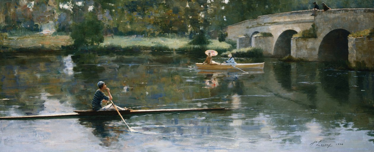 Il Ponte a Grez da John Lavery