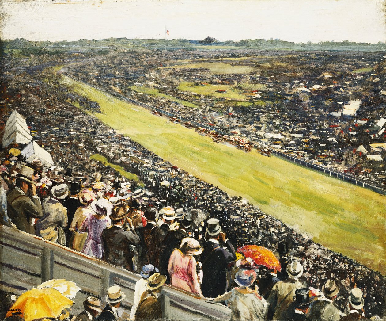 Il Derby da John Lavery