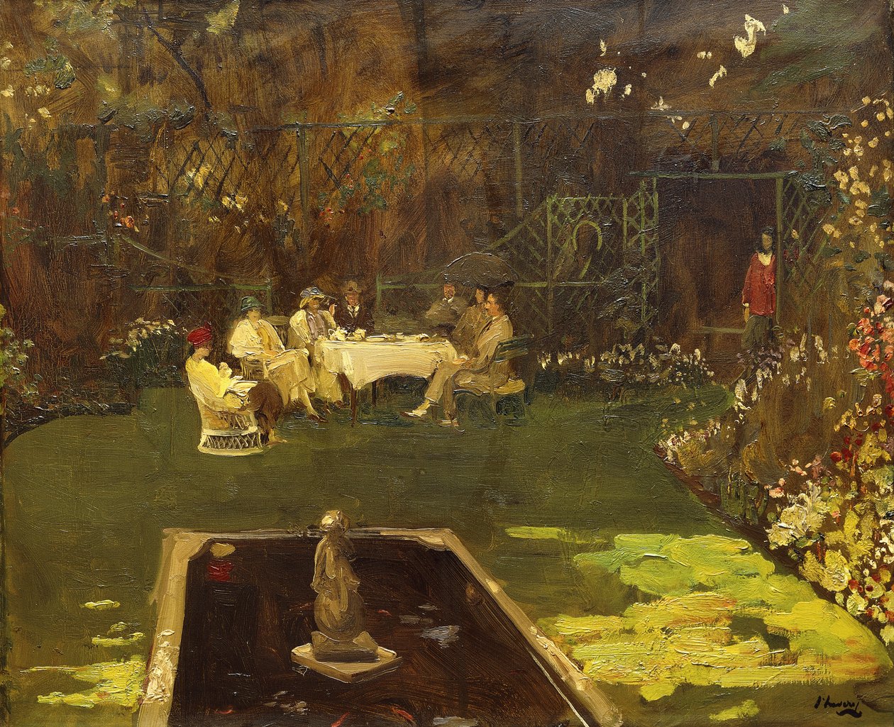 Il giardino di Ardilea da John Lavery