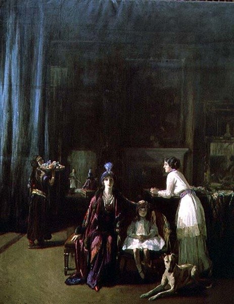 Lo studio da John Lavery