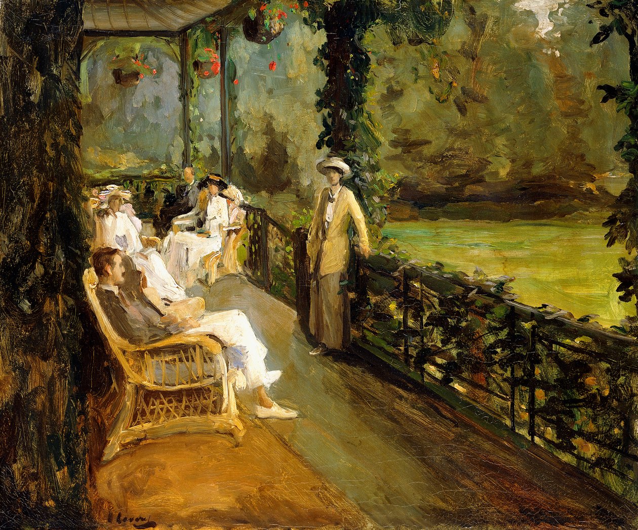 La veranda da John Lavery