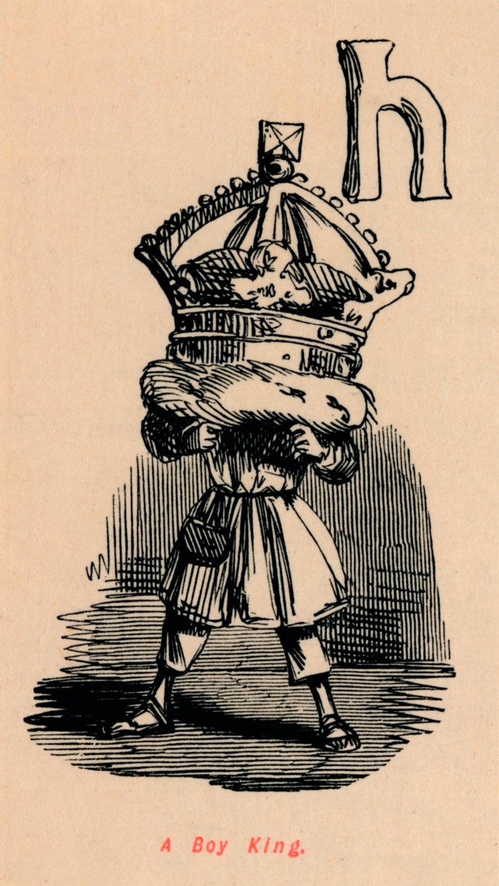 Un ragazzo re da John Leech