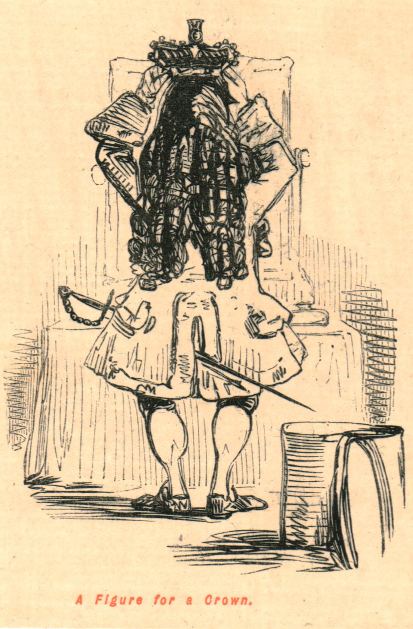 Una figura per una corona, 1897 da John Leech