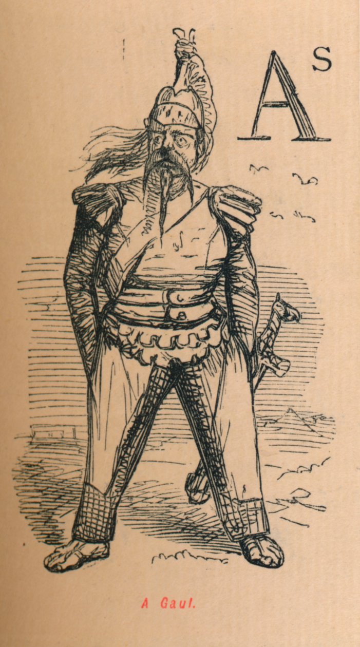 Un gallo, 1852 da John Leech