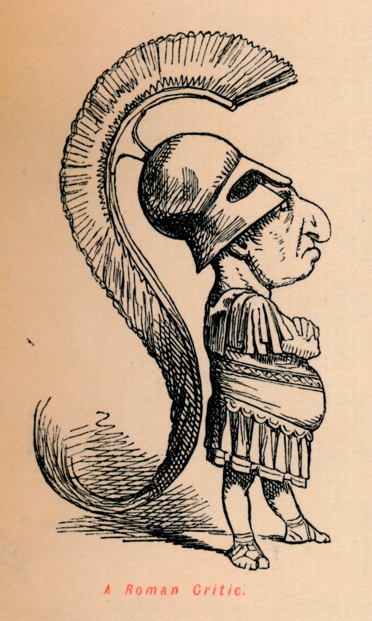 Un critico romano, 1852 da John Leech