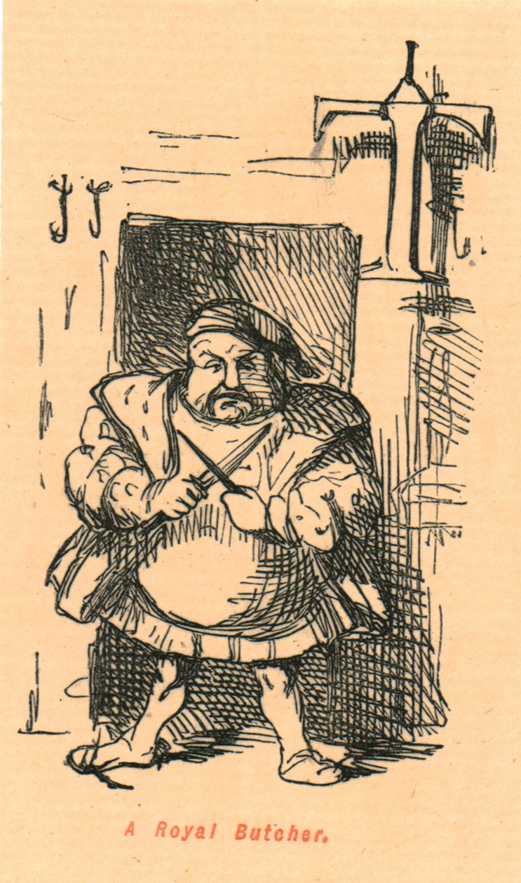Un macellaio reale da John Leech
