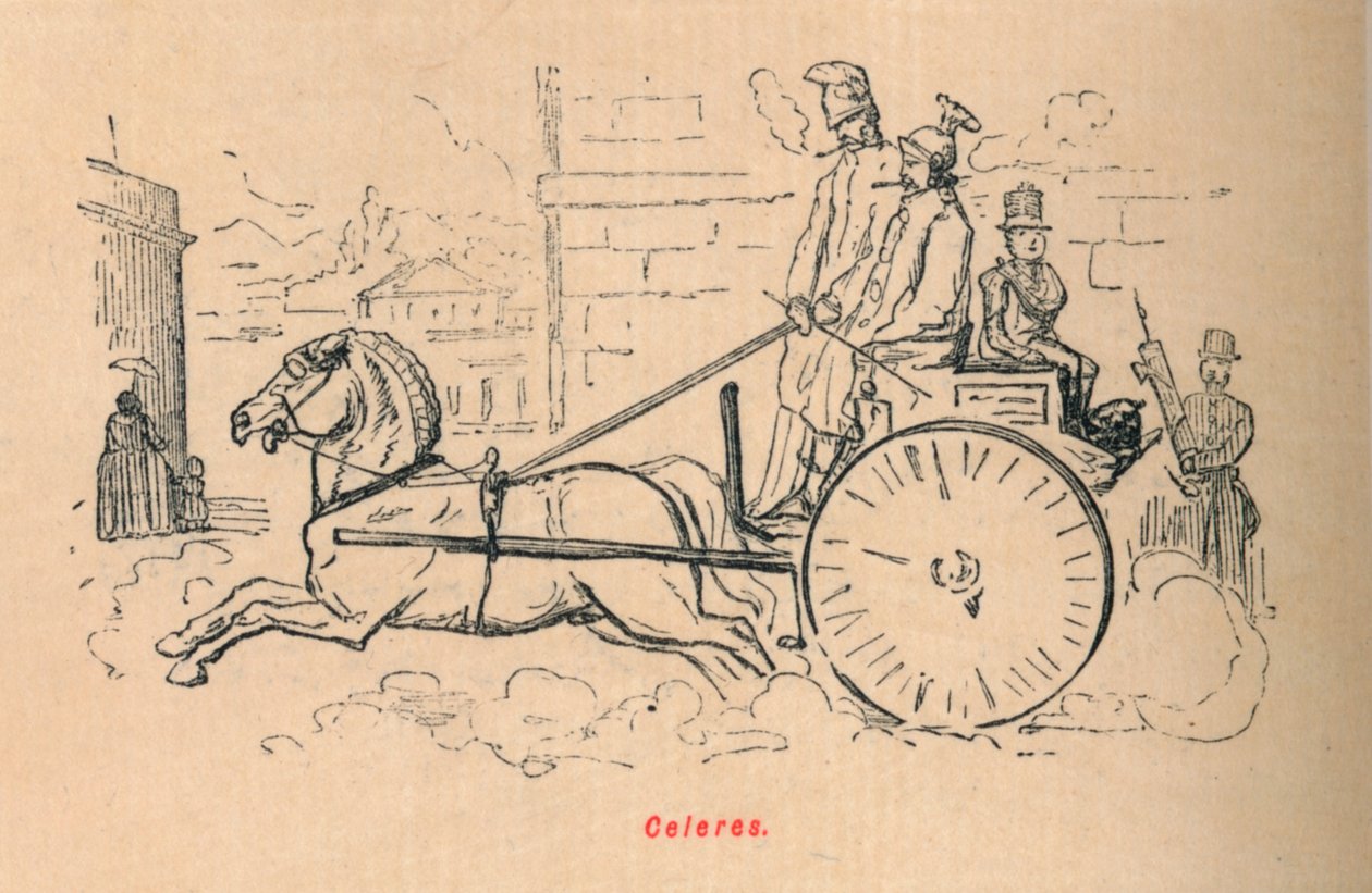 Celeres, 1852 da John Leech