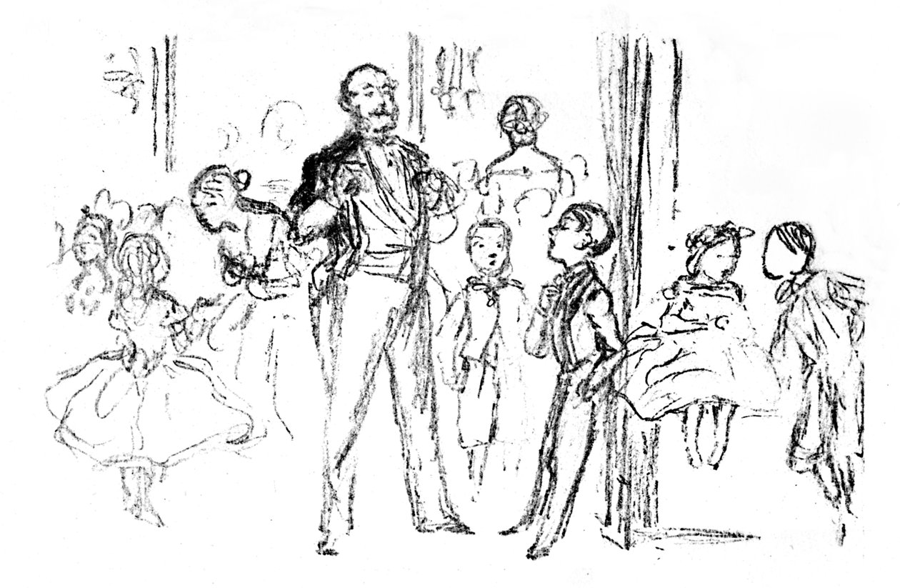 Festa Giovanile, Da Punch, 1864, 1923 da John Leech