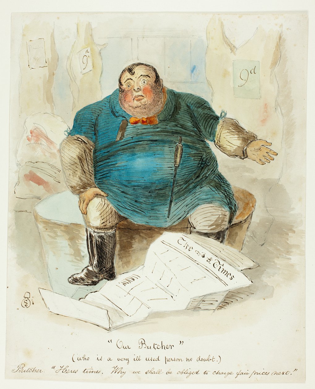 Il nostro macellaio da John Leech