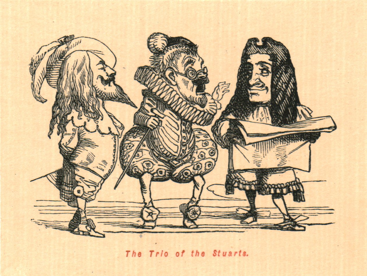 Il trio degli Stuart, 1897 da John Leech
