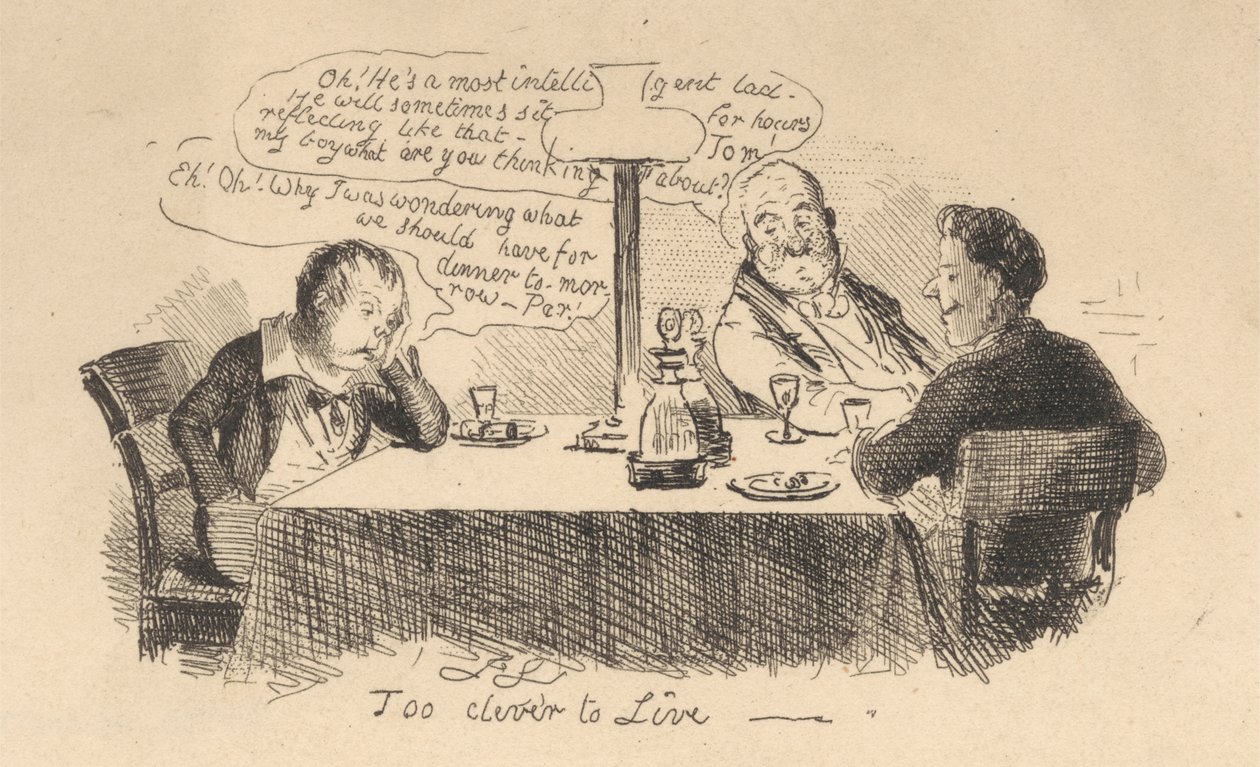 Troppo intelligente per vivere da John Leech