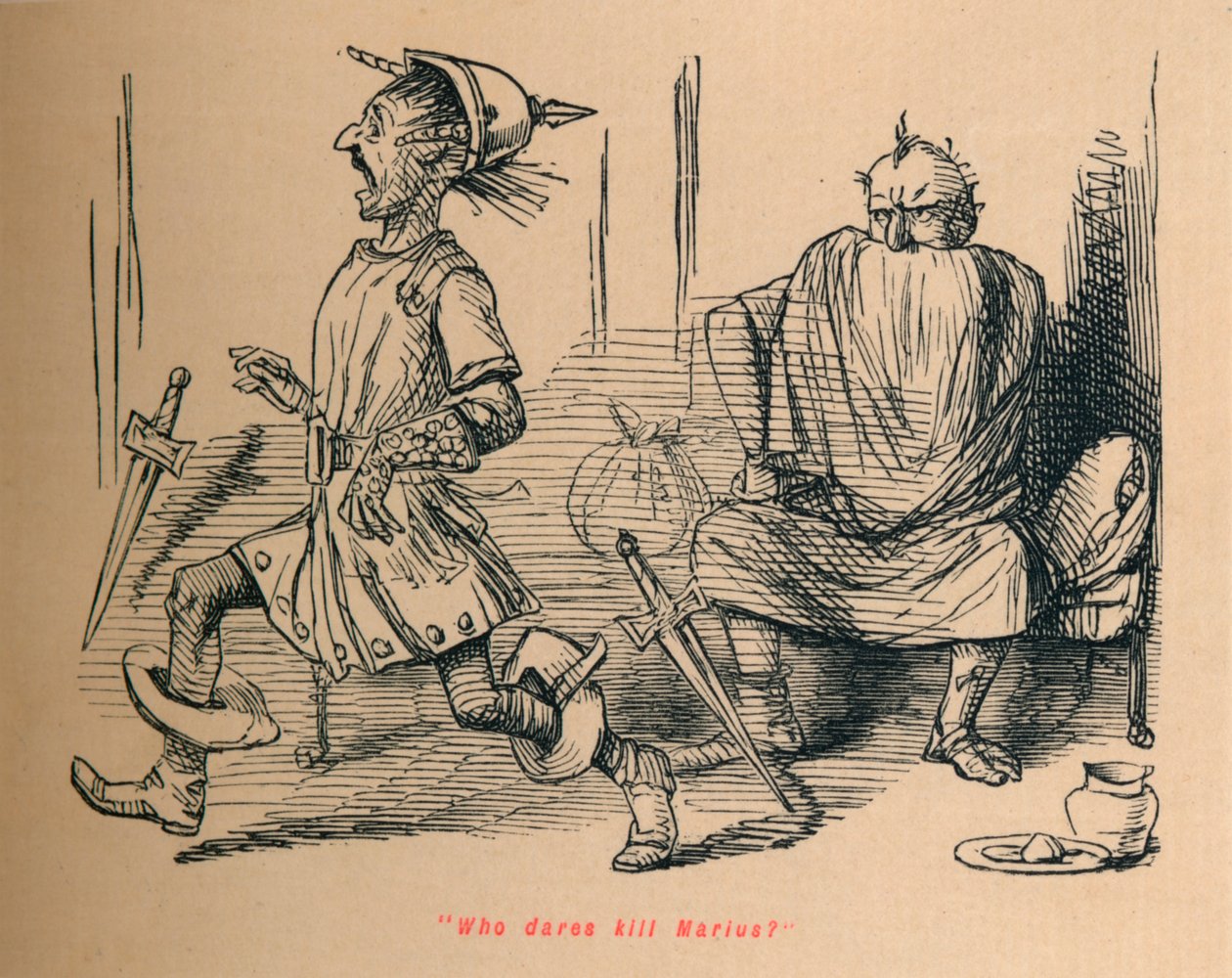 Chi osa uccidere Mario, 1852 da John Leech