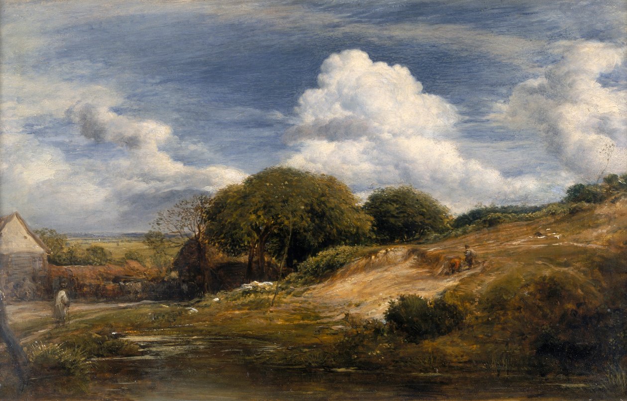Fattoria di Collin, North End, Hampstead da John Linnell