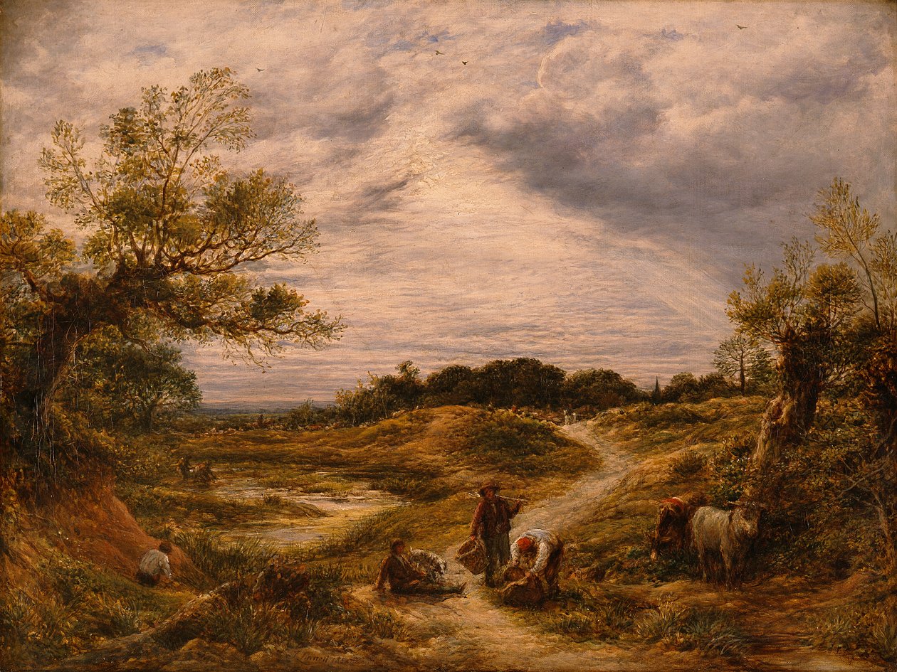 Hampstead Heath, c.1855-56 da John Linnell