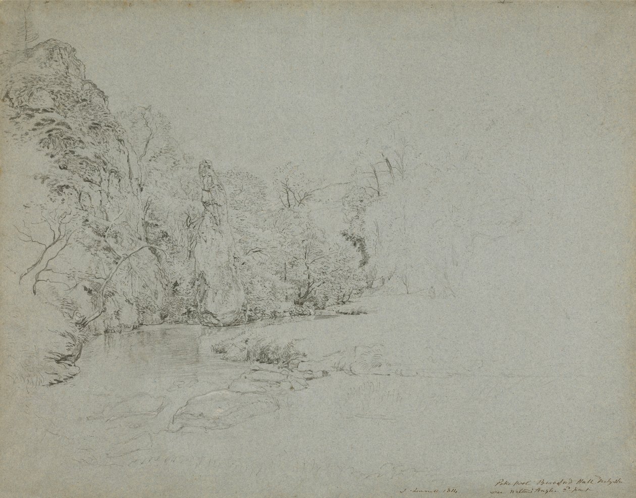 Pike Pool, Beresford Hall, Derbyshire da John Linnell