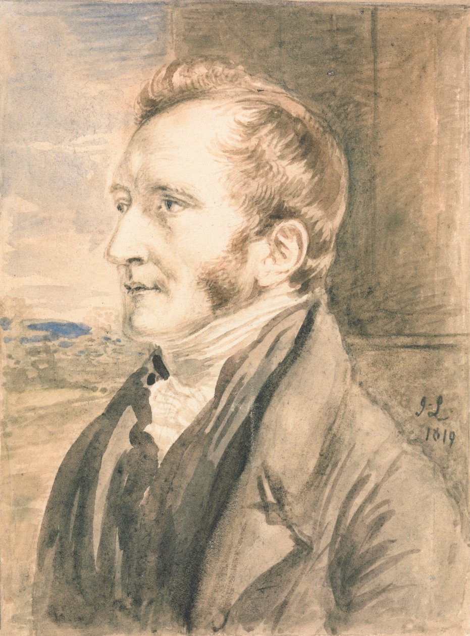 Ritratto di un uomo da John Linnell